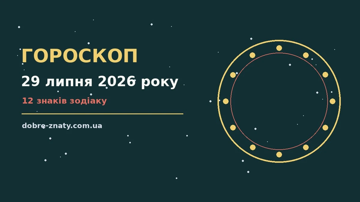 Зодіакальний знак на фоні робочого стола з ноутбуком і кавою, символізує гороскоп на 29 липня 2026 року для кар'єри та фінансів