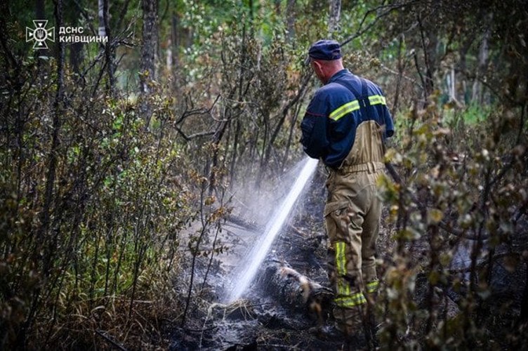 ДСНС: пожежу в Чорнобильських лісах повністю загасили за два тижні