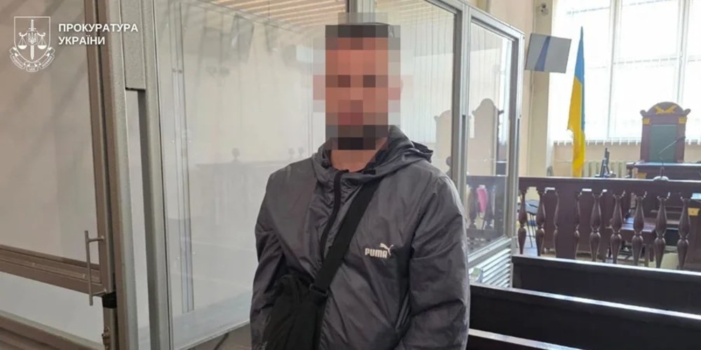 Один з підозрюваних у справі нападу на ТЦК, якому обрано запобіжний захід (фото Офісу Генерального прокурора).