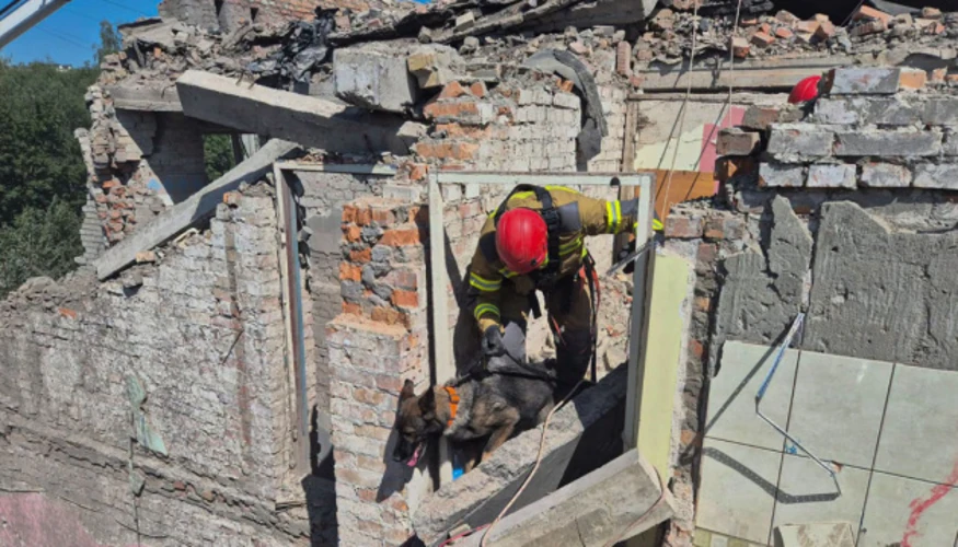 Наслідки ракетного удару по житлових будинках на вулицях Патона і Виговського у Львові, 31 липня 2026 року